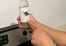 Full Video of Anna Maria, Mature Latina, Cooking Naked in Kitchen