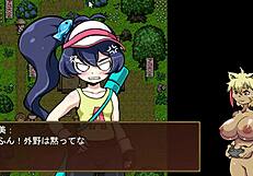 Anime game fishing play