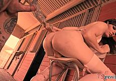 Natalie Mars Acts Wild and Gets Her Ass Pounded Hard