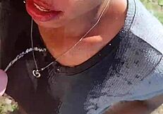 Outdoor Desperation Piss Play Under Master’s Strict Orders