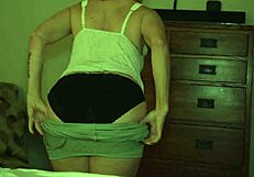 Stepmom's big ass: A wild night of desire