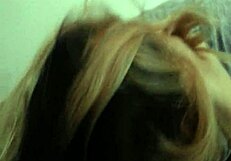 Young latina passionately sucks monster white cock