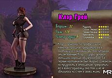 Treasure of Nadia: redhead girl enjoys self-pleasure session