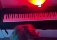 Young woman picked up at the night club for dancing