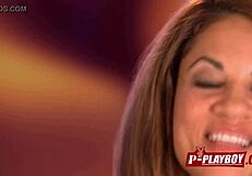 horny swingers kiss in shower before orgy