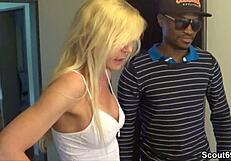 Mother And Sister Fuck Pizza Boy!