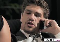 Babes Office Obsession With Bruce Venture And Victoria Summers