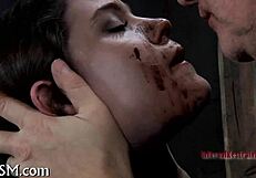 Hot couple tamed in missionary bondage, fucking perfect bodies and feet with intense hardcore action