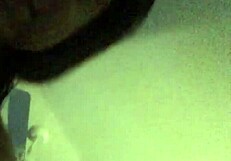 Bold display of huge tits and ass in action