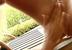 horny blonde german brunette lesbos rimjob