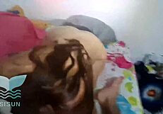 she sucks the first latino guy