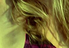 Blonde Teen Masturbates on Desk