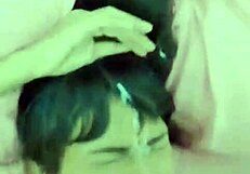 Ladyboy Facial Cumshot Explosion!!