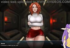 In the Dragon Ball Adventure, a Shaved Queen Gets Doggystyle Sex with a Big Cock.