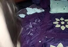 Big-ass stepsister returns from party!