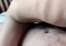 Hot Teen Awakens Guy With Blowjob And Fucking On Bed