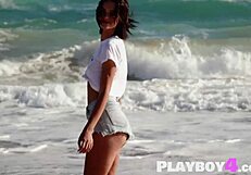 Watch Sofi Ka's booty exposed in Ariel's striptease?