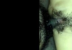 look at that thick hairy pussy getting fucked hard