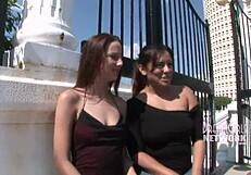 naked latinas tease in public