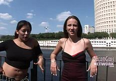 naked latinas tease in public