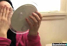 janice preparing nude pov closeup