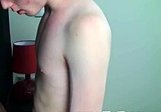 Skinny Euro Twink Receives Facial After Intense Anal Session