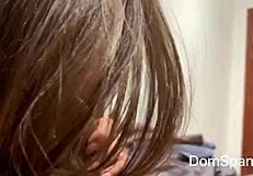 asian big ass milf learns anal sex training