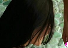 I joined two brunettes in bed for licking, fingering, and masturbation in this HD threesome.