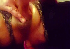 tranny thrashing anal with intense masturbation