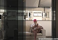 Tattooed Brazilian Butt Fucked By Monster Cock After Sucking And Rimjob