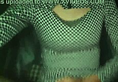 Crossdresser in pantyhose cums