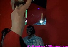 Regina Villanuevax’s dance at the night club scene in Mexico City