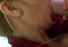 Wow! Naughty Cougar Devours a Rock-Hard Shaft!