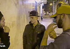 Guilherme Kaduzinho Gets Dick from Guys Asking for Cigarette