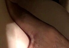 Caucasian bent over in doggystyle with monster cock