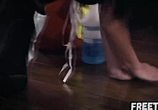 the immigrant maid aryana amatista gets punished for her huge tits