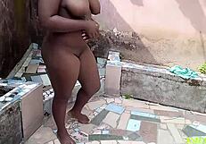 Amateur outdoor sex with young friend featuring blowjob and cum