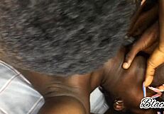 hey, watch this slut getting gangbanged by 4 hefty black men with big cocks?