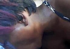 deepthroat session with ebony