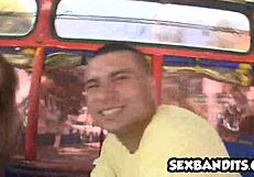 Hot Amateur Latina Babe Receives Huge Facial Cumshot