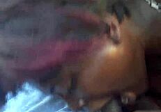 deepthroat session with ebony