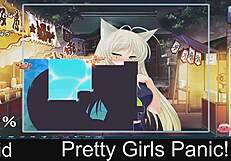 pretty girls freak out in the game part02