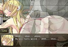 Slave Sword 2 Hentai Group Game with Fingering and Creampie in Wild Banging Scenes