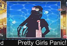 pretty girls freak out in the game part02