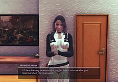 miranda lawson from mass effect, wanna try anal dildo and pussy fingering till climax?