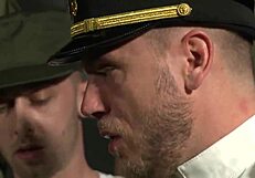 Hot Bukkake Orgy with Intense Gay Blowbang Action