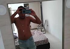 Stepsister Masturbates On Stairs, I Propose Intense Fuck To Keep Secret From Stepfather