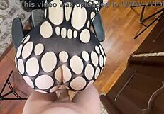 Stepsister's Big Ass Bent Over in Homemade Doggy!