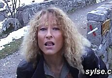 Lesbians savor intense anal pleasure in room service