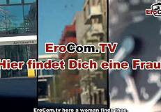A stranger picks her up, tattoos an European milf, has outdoor car sex, then forgets her inside